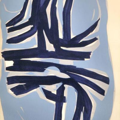 "RAOUL UBAC (GERMAN, 1910-1985) LITHOGRAPH | h. 25 x w. 18 in., sight
Pencil singed lower right, numbered ed. 63/300
h. 31 x w. 24...