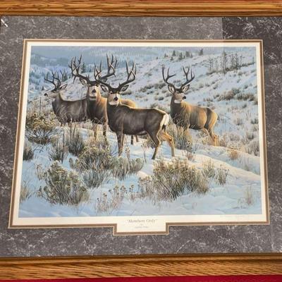 "Members Only" Print by Cynthia Fisher (WH15) 