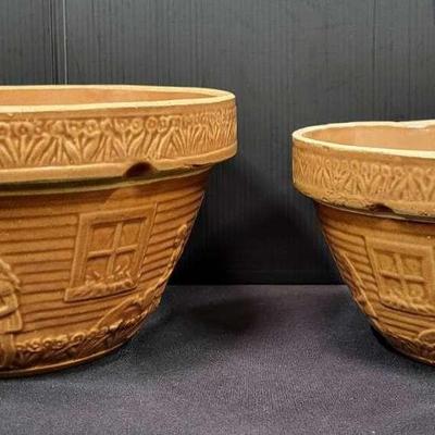 Vintage Robinson Ransbottom Mixing Bowls (WH7)