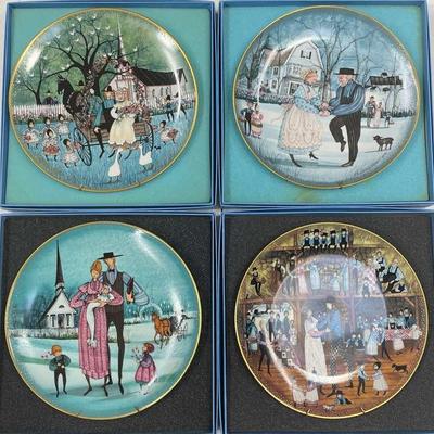 P. Buckley Moss Collector Plates (WH1) 