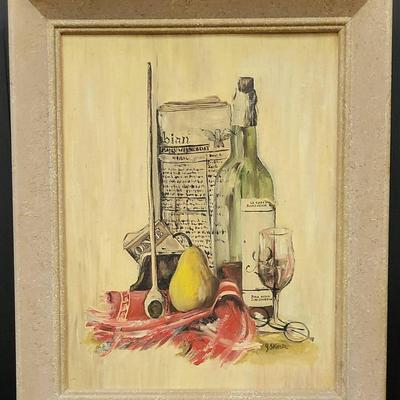 Original Signed Oil Painting "Peace"  (WH5)