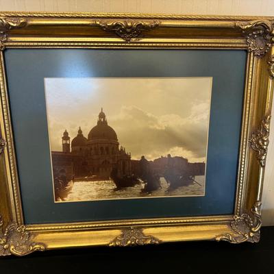 Framed Venice Photo