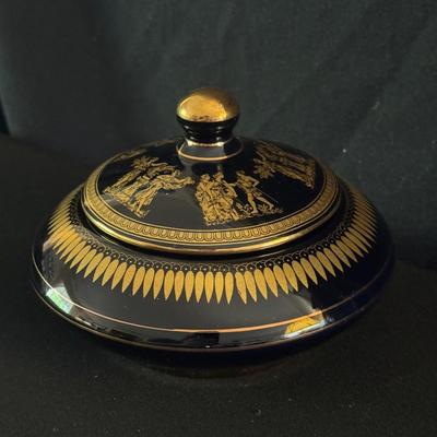 Golden Grecian Jar 