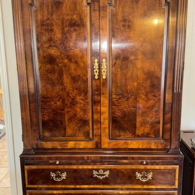 Hendredon Mahogany Armoire