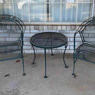 Iron Patio Set