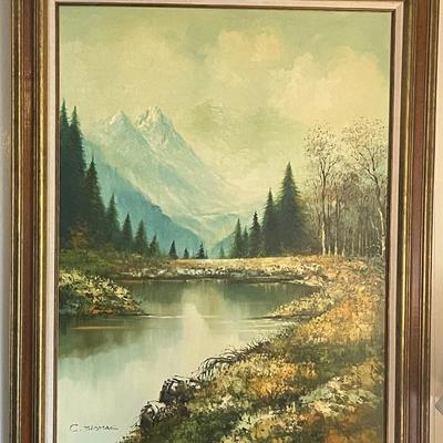 C. Thomas Landscape Picture