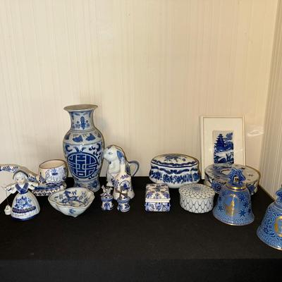 Blue And White Decor 