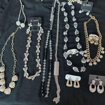 Rhinestone and Glass