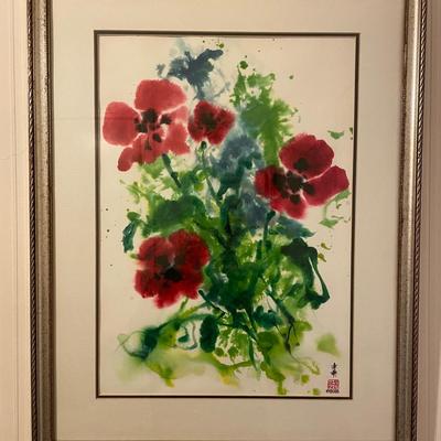 Poppies Watercolor