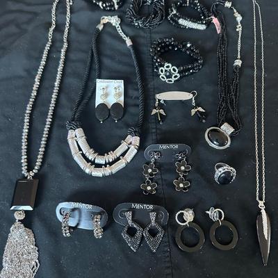 Silver and Black