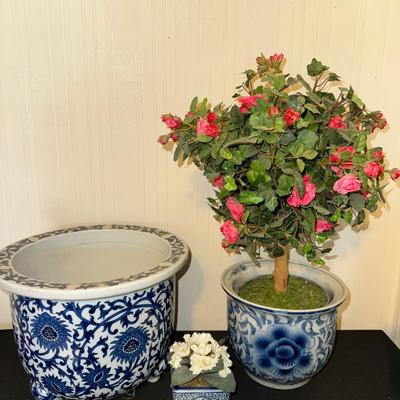 Blue + White Pots