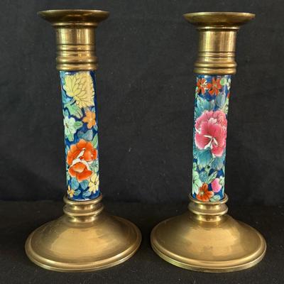 Cloisonné and Brass