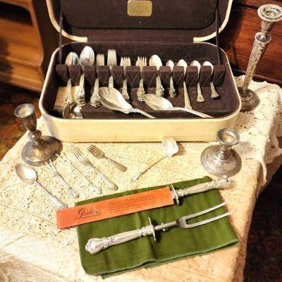 Sterling Flatware and other sterling pieces
