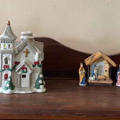 Nativity, And Other Christmas Displays - In boxes