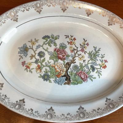 Century By Salem 23 Karat Serving Platter