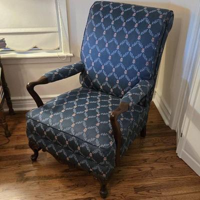 Vintage Upholstered Armchair 
