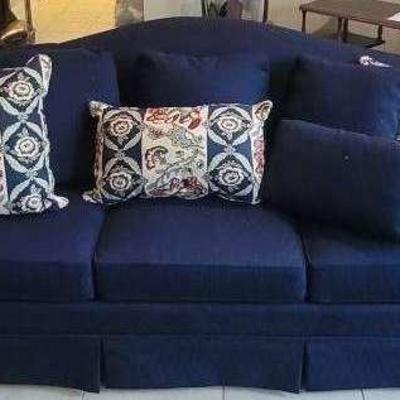 Thomasville Navy Couch
