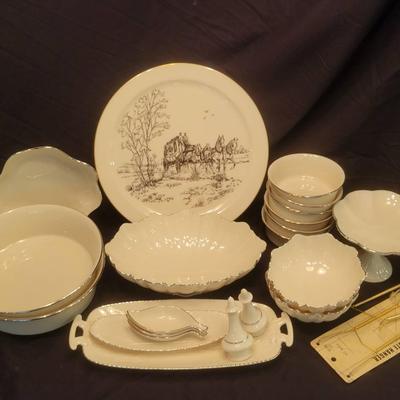 Lenox Stage Coach And Horse Plate And More