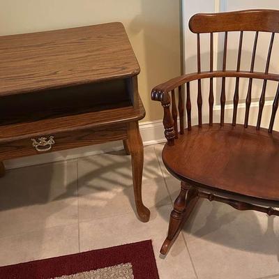 Vintage Nichols And Stone Maple Windsor Back Chair Plus More
