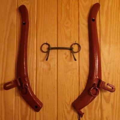 Western Americana Decorative Wall Hanging Hames And Bit