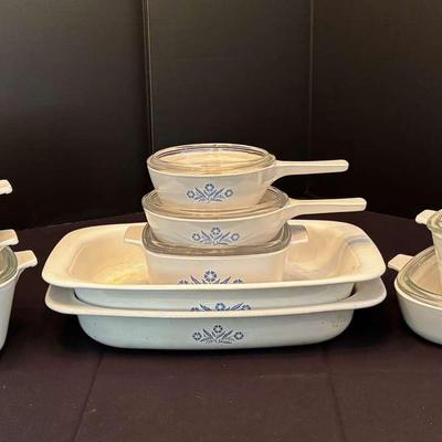 Corning Ware Set Of 10 Pieces