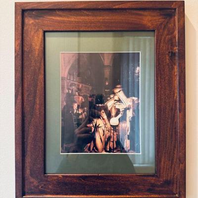 Framed Print – The Alchemist by Joseph Wright of Derby, ca. 1768	