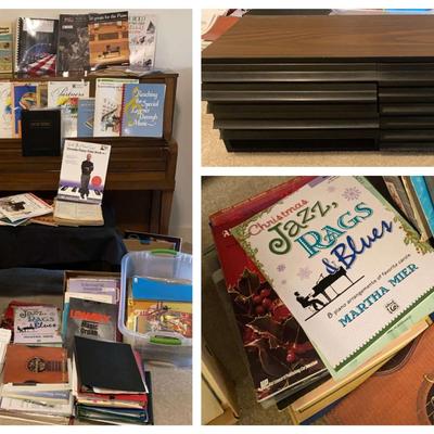 Music Books, Sheet Music, Storage Case & More