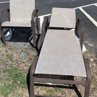 Outdoor Lounge Chair And Armchair 