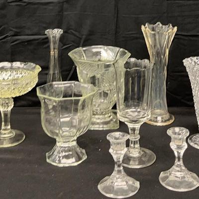 Glass Vases & Candle Holders