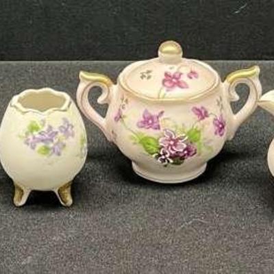 Lefton Sugar + Creamer & More