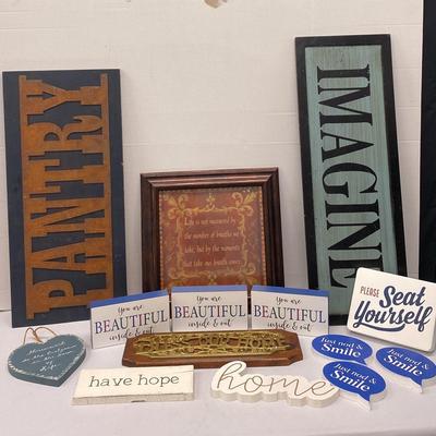 Pictures & Signs With Sayings