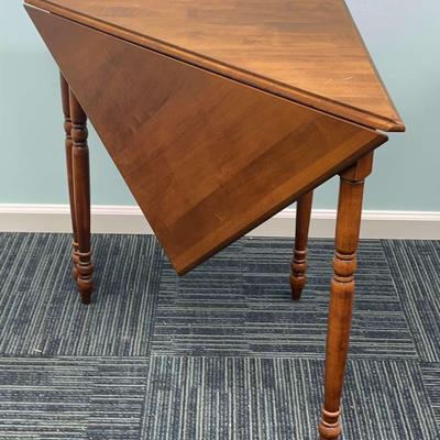 Drop Leaf Corner Table