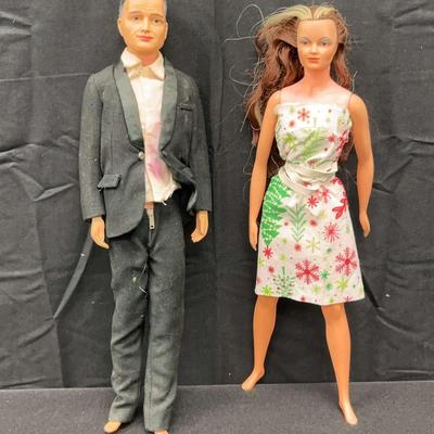 John And Lisa Littlechamp Dolls By Remco