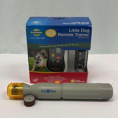 Dog Remote Trainer + Nail Trimmer 