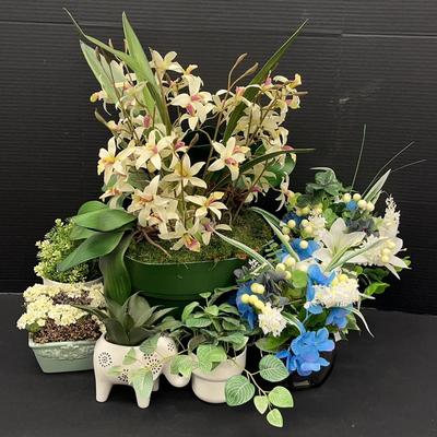 Floral In Pots