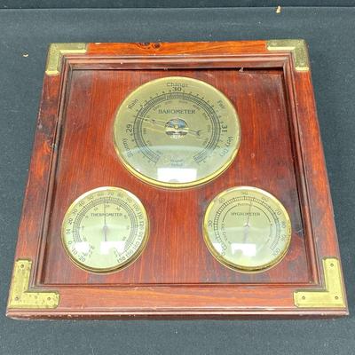 Ethan Allen Barometer/Thermometer/Hygrometer