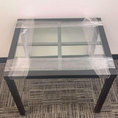 Metal & Glass Side Table