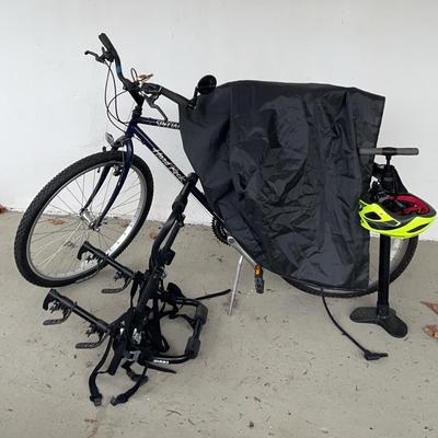 Specialized “Hard Rock” 18-Inch 21-Speed Mountain Bike + Accessories