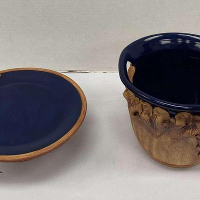 Ellen Evans Pottery Wine Bottle Holder