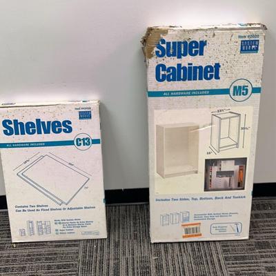 System Works Super Cabinet & Shelves 