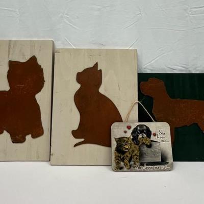 Cat & Dog Wall Decor