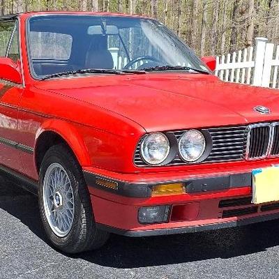 BMW Convertible 325i 1992 - Clear Title