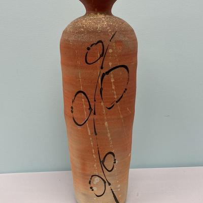 Hand Spun Clay Vase