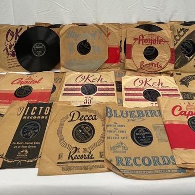 Bluebird, Capital & Okeh 78 Vinyls 