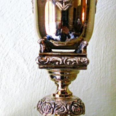 Antique Silver Judaica Goblet
