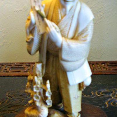 Japanese Carved Statue