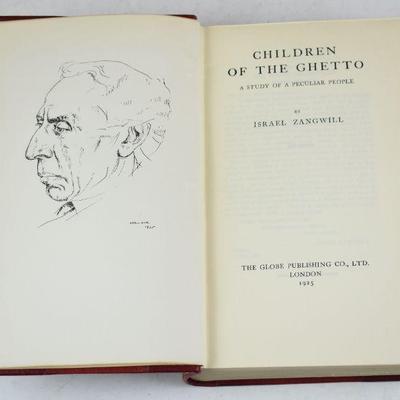 The Works of Israel Zangwill, Edition De Luxe. SIGNED Limited Numbered Edition. In Fourteen Volumes