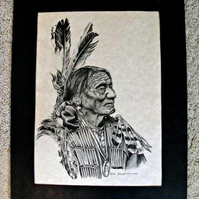 Bob Dale Pencil Eagle Pipe Signed