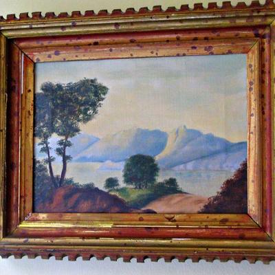 1946 Landscape Painting by N Nakamura