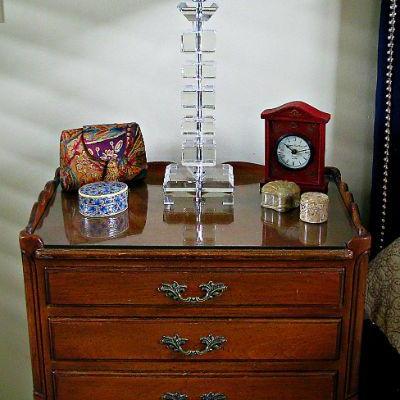 French Bedside Cabinet Side Table